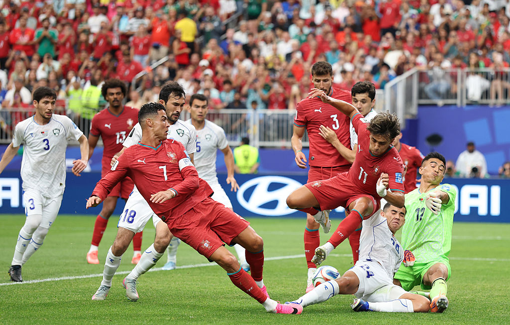 Un cuarto gol un poco desordenado para Portugal
